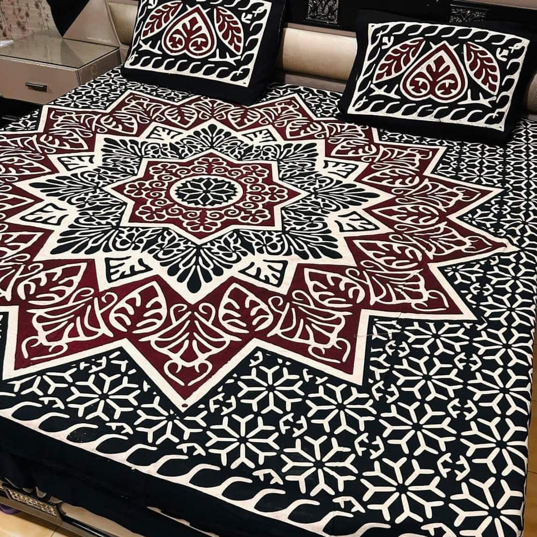 Artisan Bedding - Red Oxide Mehroon