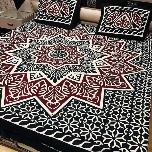 Artisan Bedding - Red Oxide Mehroon