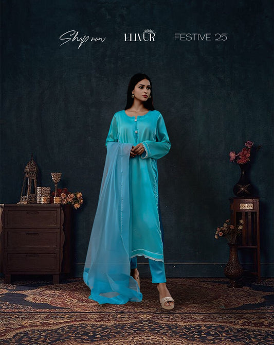 Turquoise blue